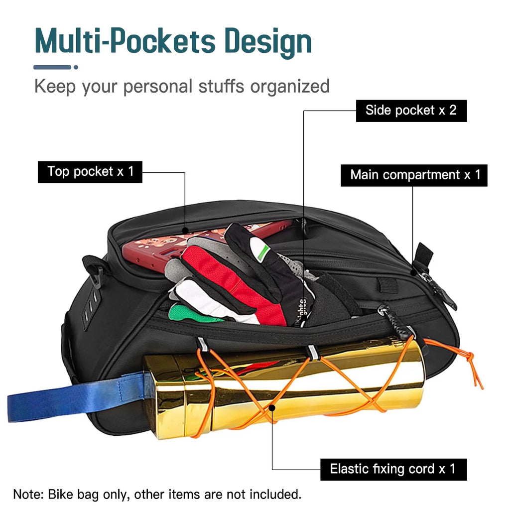 Bike Rack Bag Set with Cooler and Hanging Bags D494