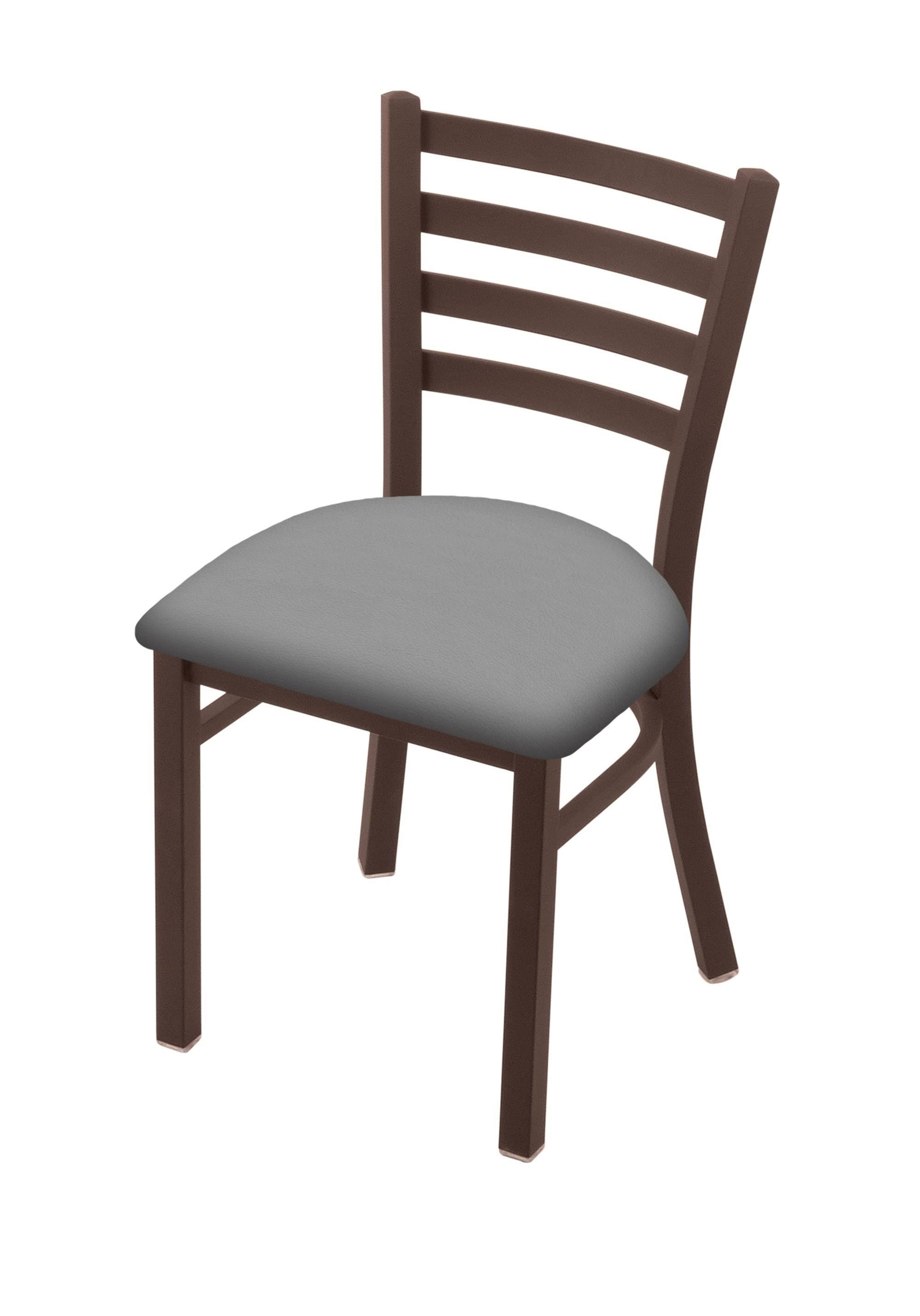 Bronze Finish Chair with Graph Poppy Seat P61634