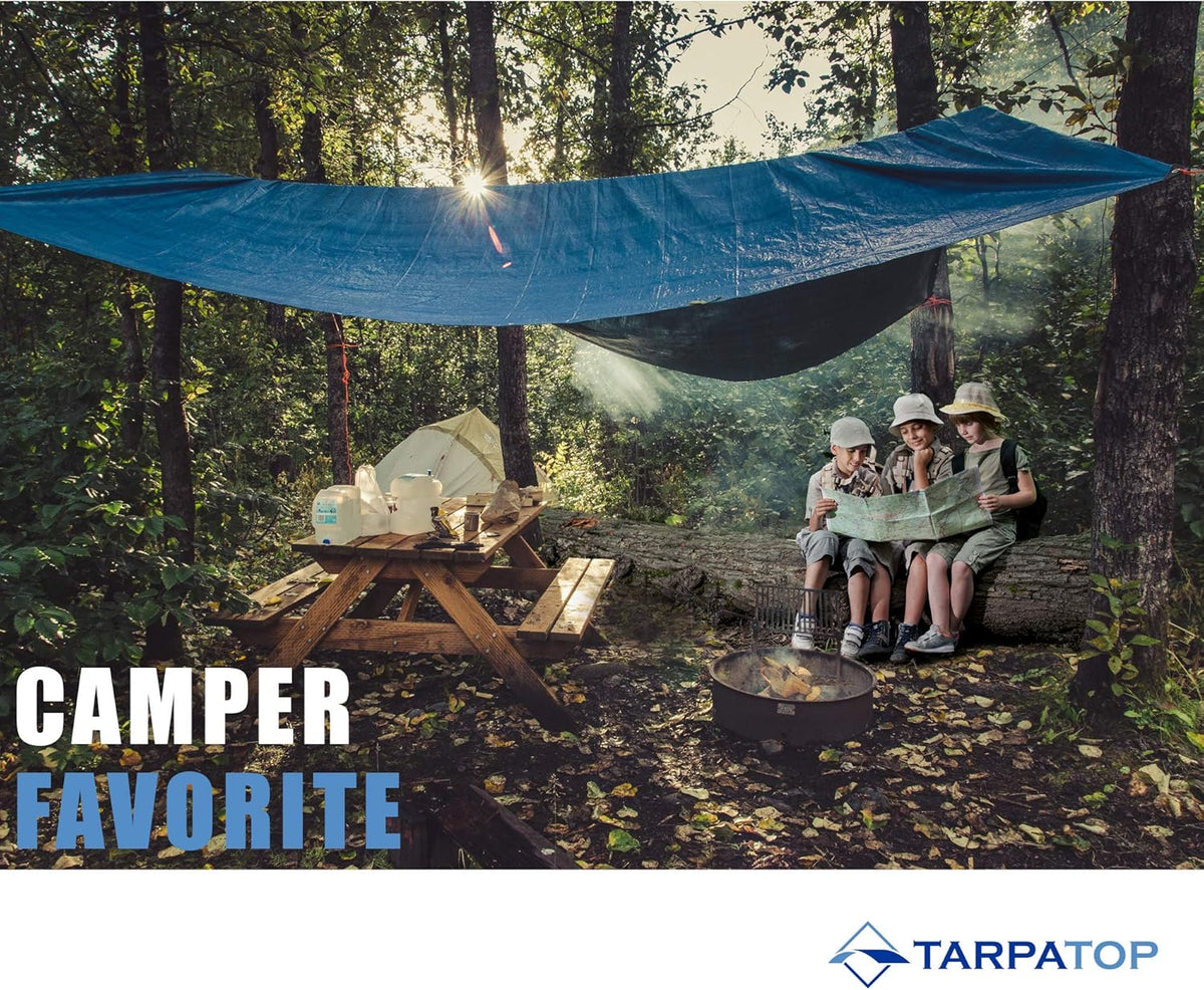 Blue Waterproof Poly Tarp X894018