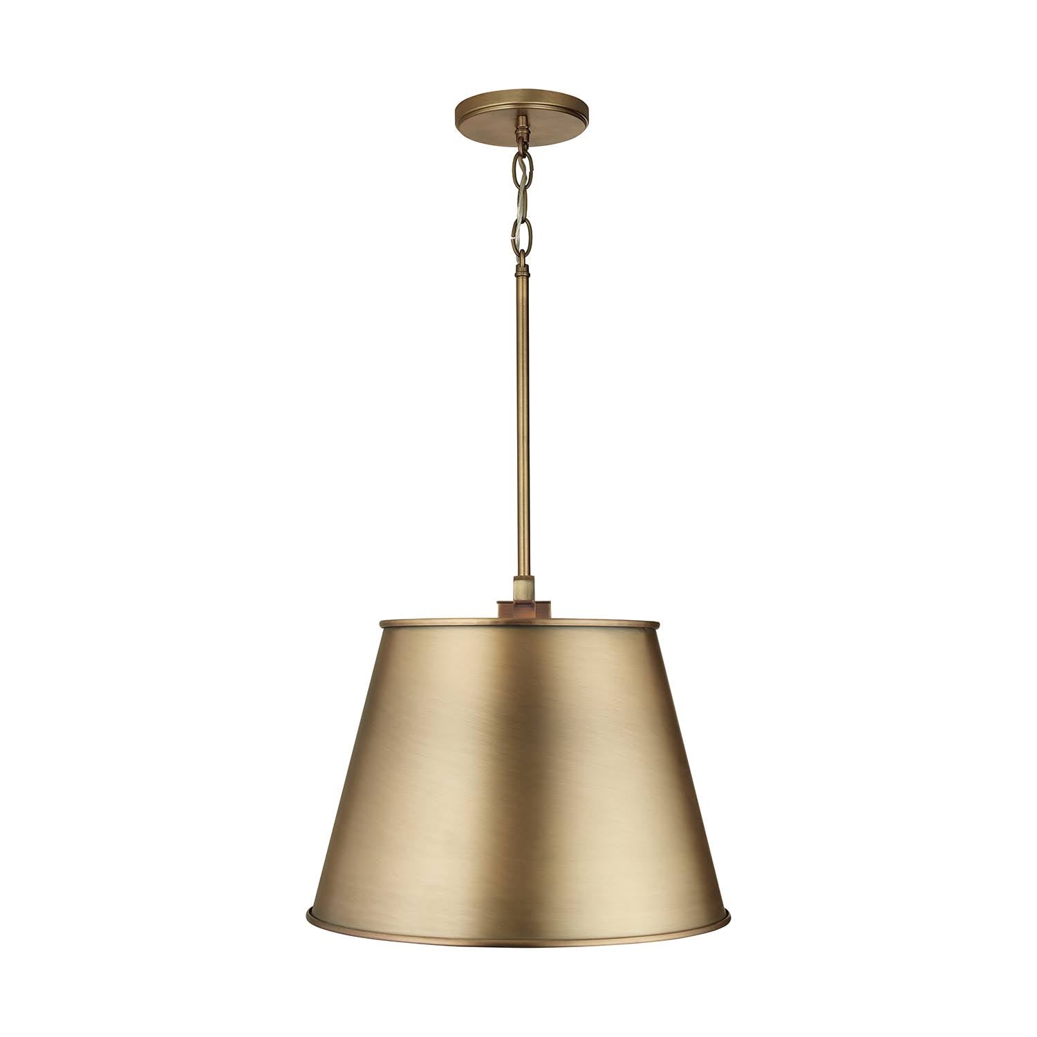 3 Light Island, Aged Brass Q114