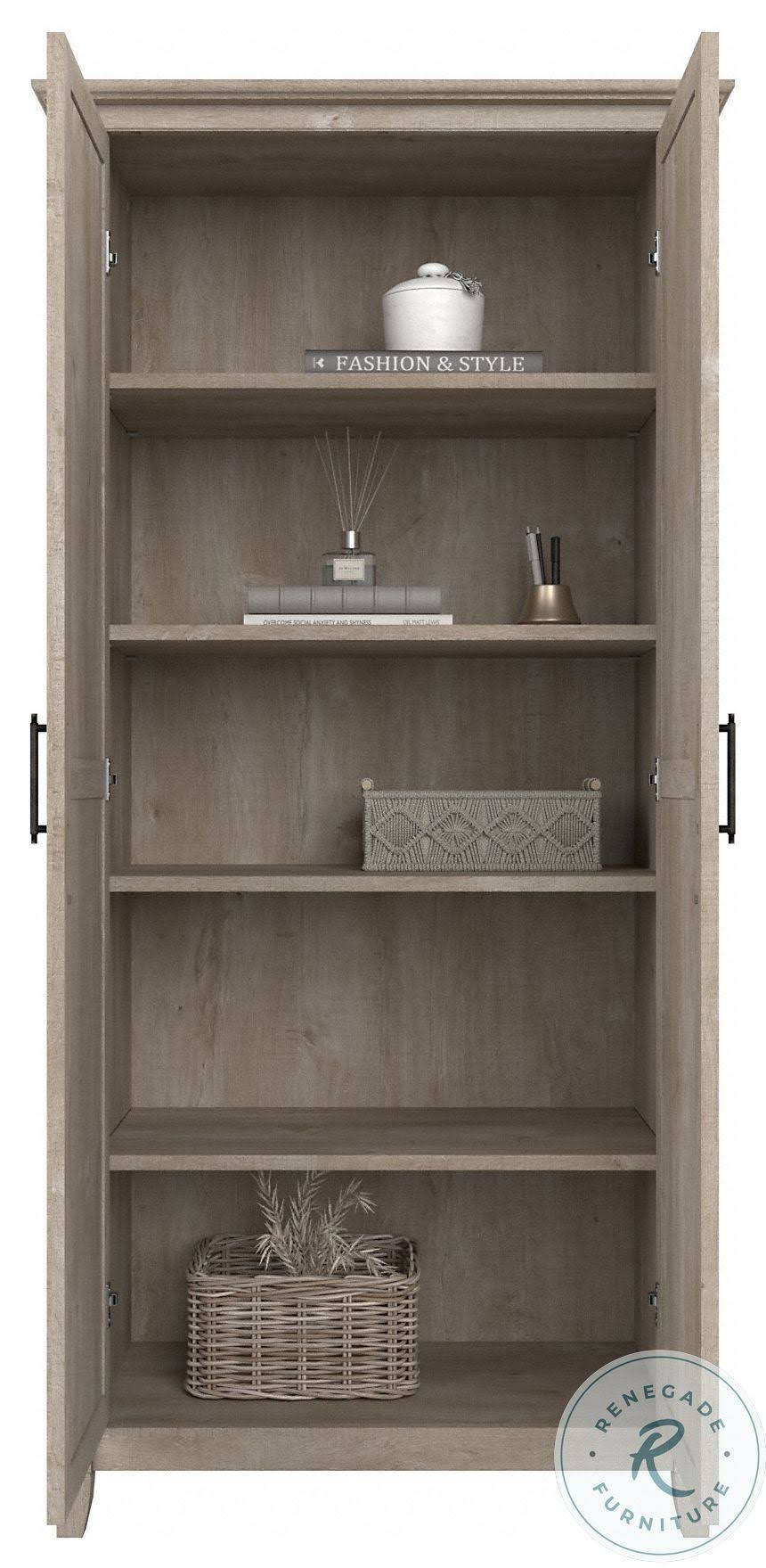 Washed Gray Kitchen Pantry Cabinet K32581