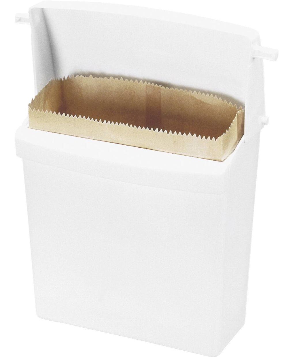 White Rigid Liner Sanitary Napkin Receptacle T47696
