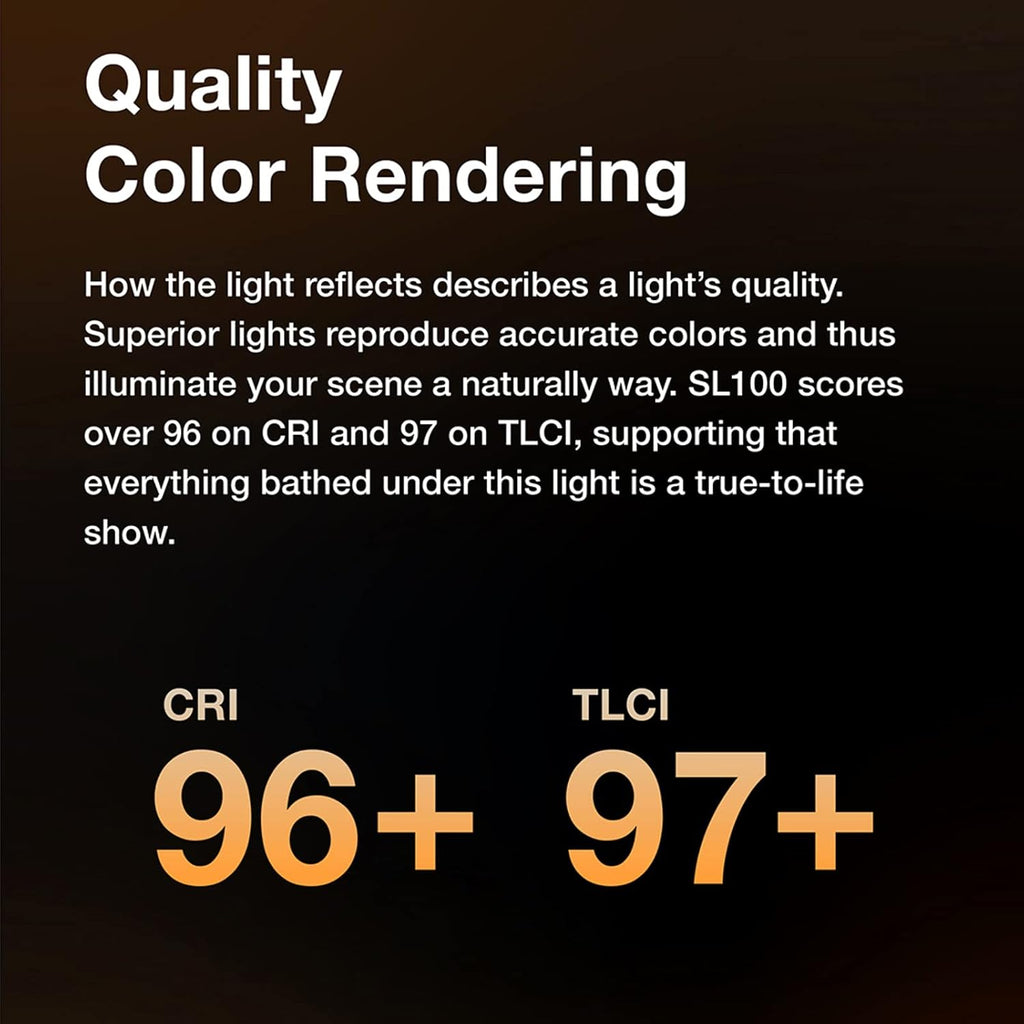 100W CRI96+ TLCI97+ LED Video Light R99559