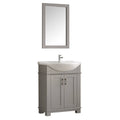 Gray Traditional Bathroom Vanity Q740