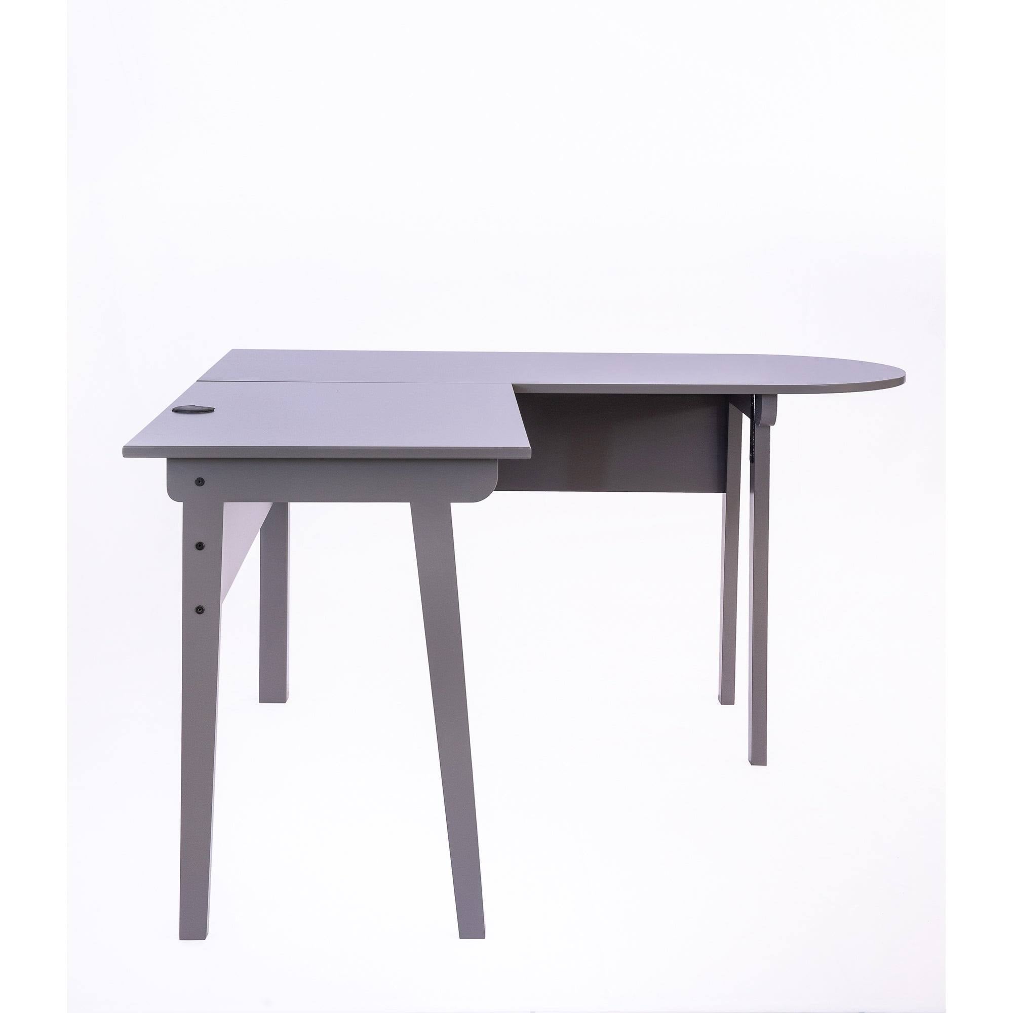 Grey L Shaped Corner Desk O8094