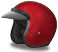 Red Metal Flake Helmet L65731