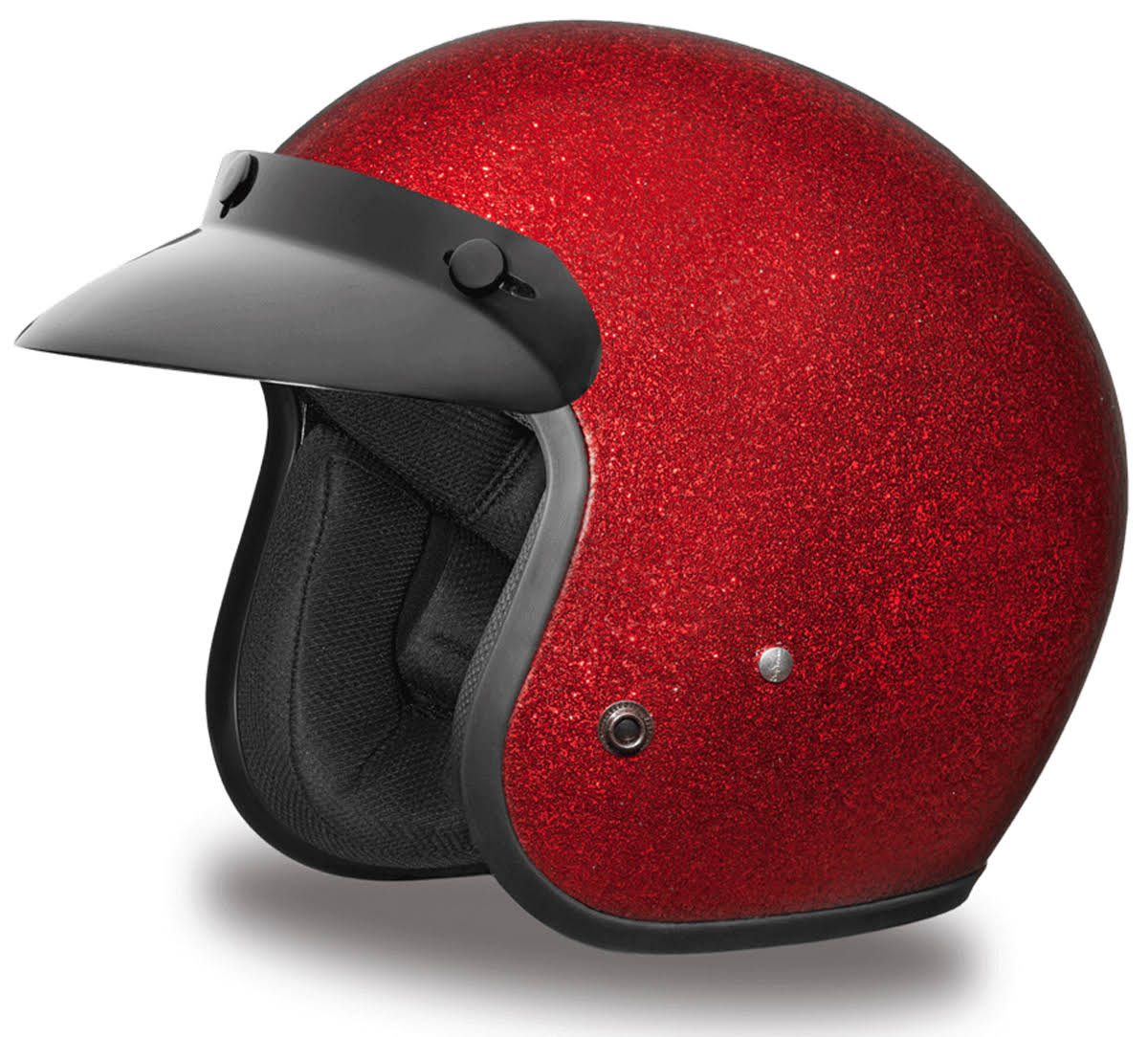 Red Metal Flake Helmet L65731