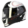 Flat White Full Face Helmet Q163153