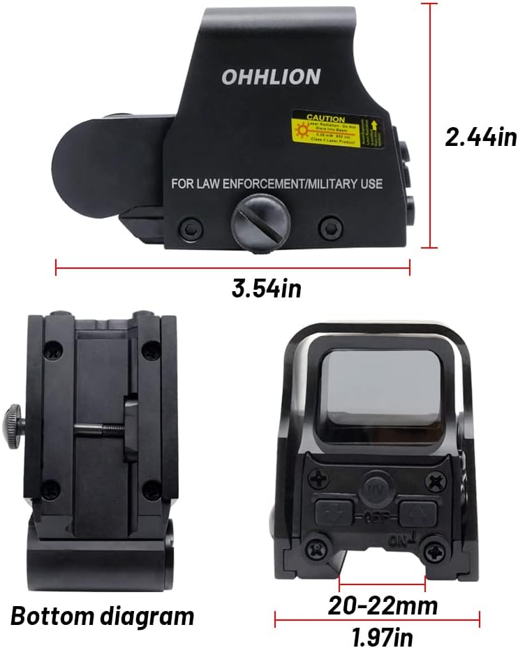 Holographic Green & Red Dot Sight Scope Pack of 2 Q251462