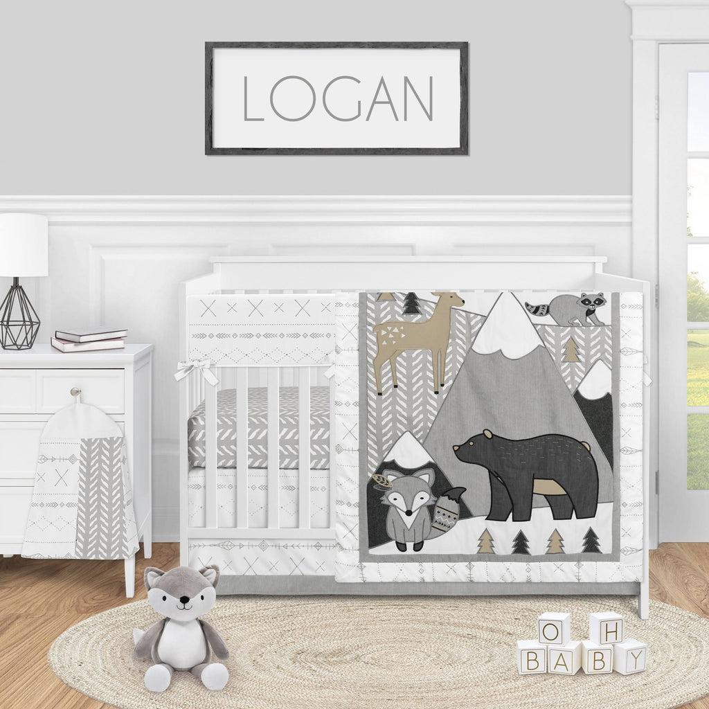 5 Piece Crib Bedding Set O541251