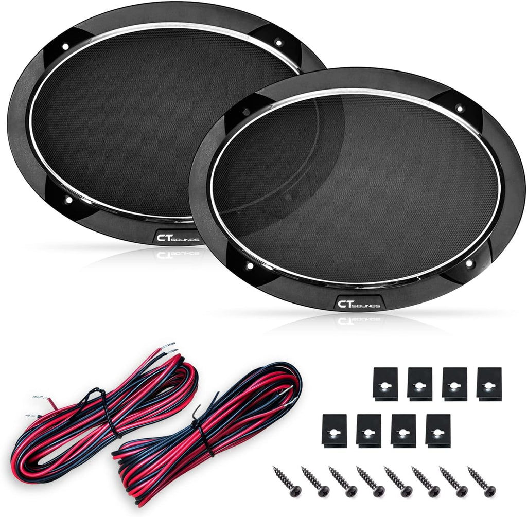 Meso 6x9” 400 Watt 2-Way Coaxial Car Speakers, Pair E924
