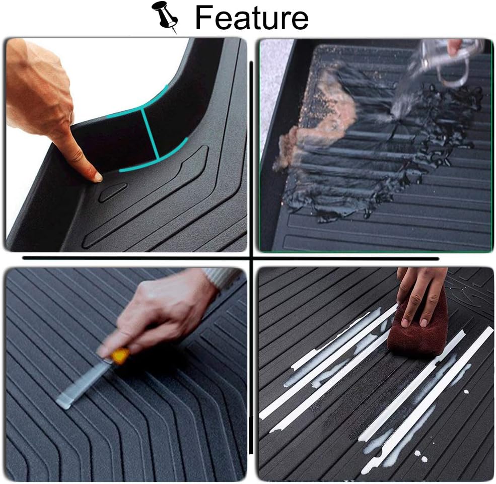 Cargo Liner Rear Cargo Tray Trunk Floor Mat Protector J511430