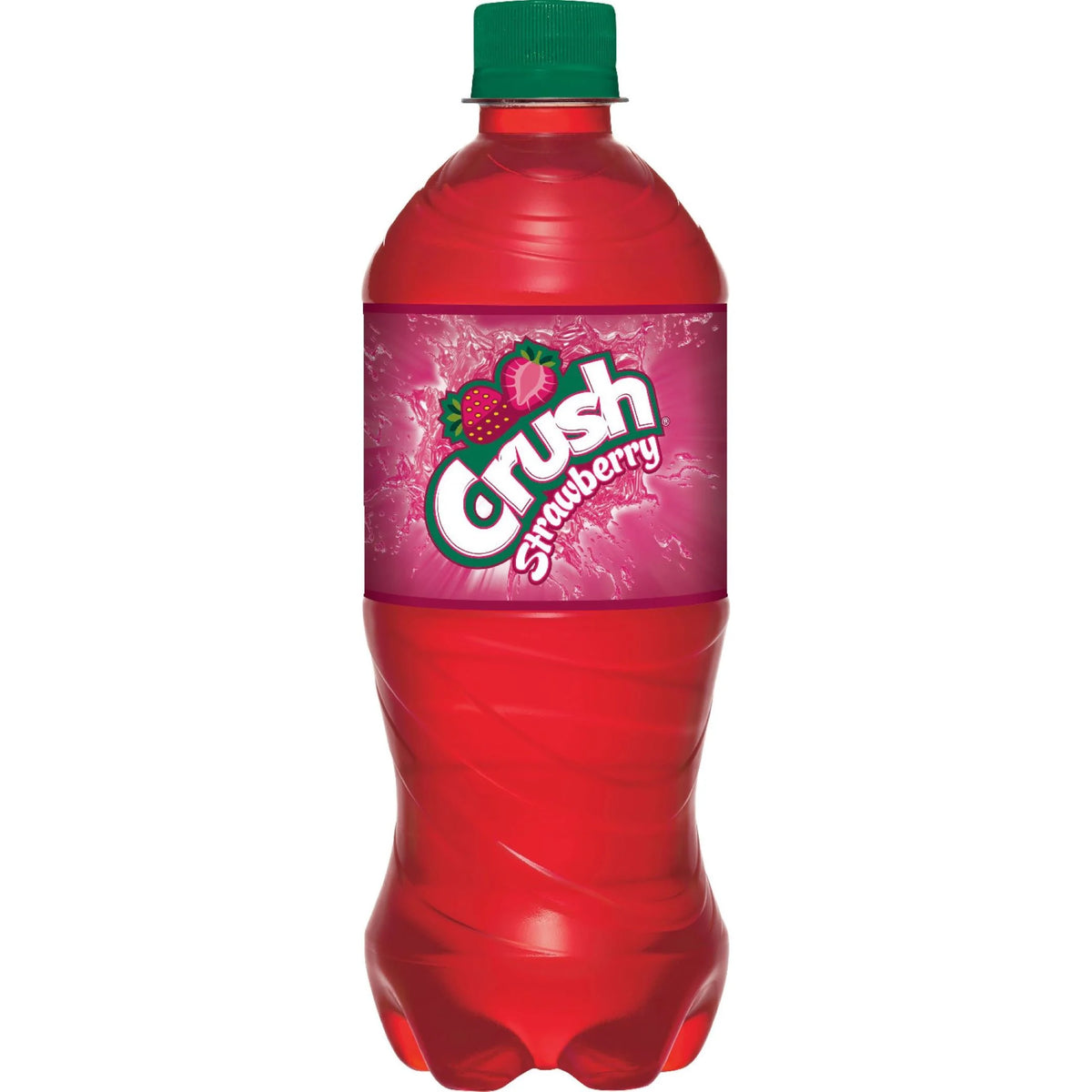 Crush Strawberry Soda 20oz Bottles, Quantity of 12 Q867818