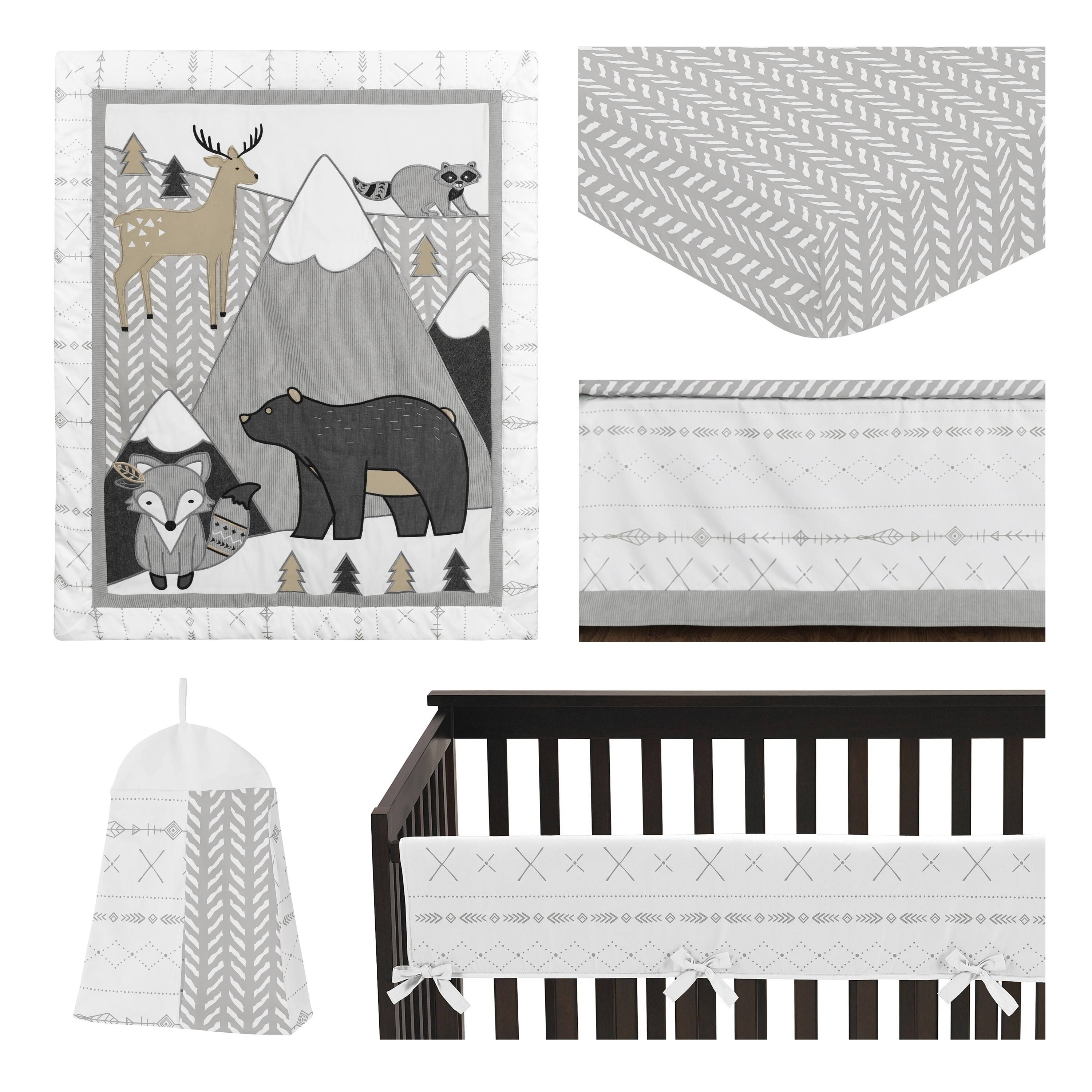 5 Piece Crib Bedding Set O541251