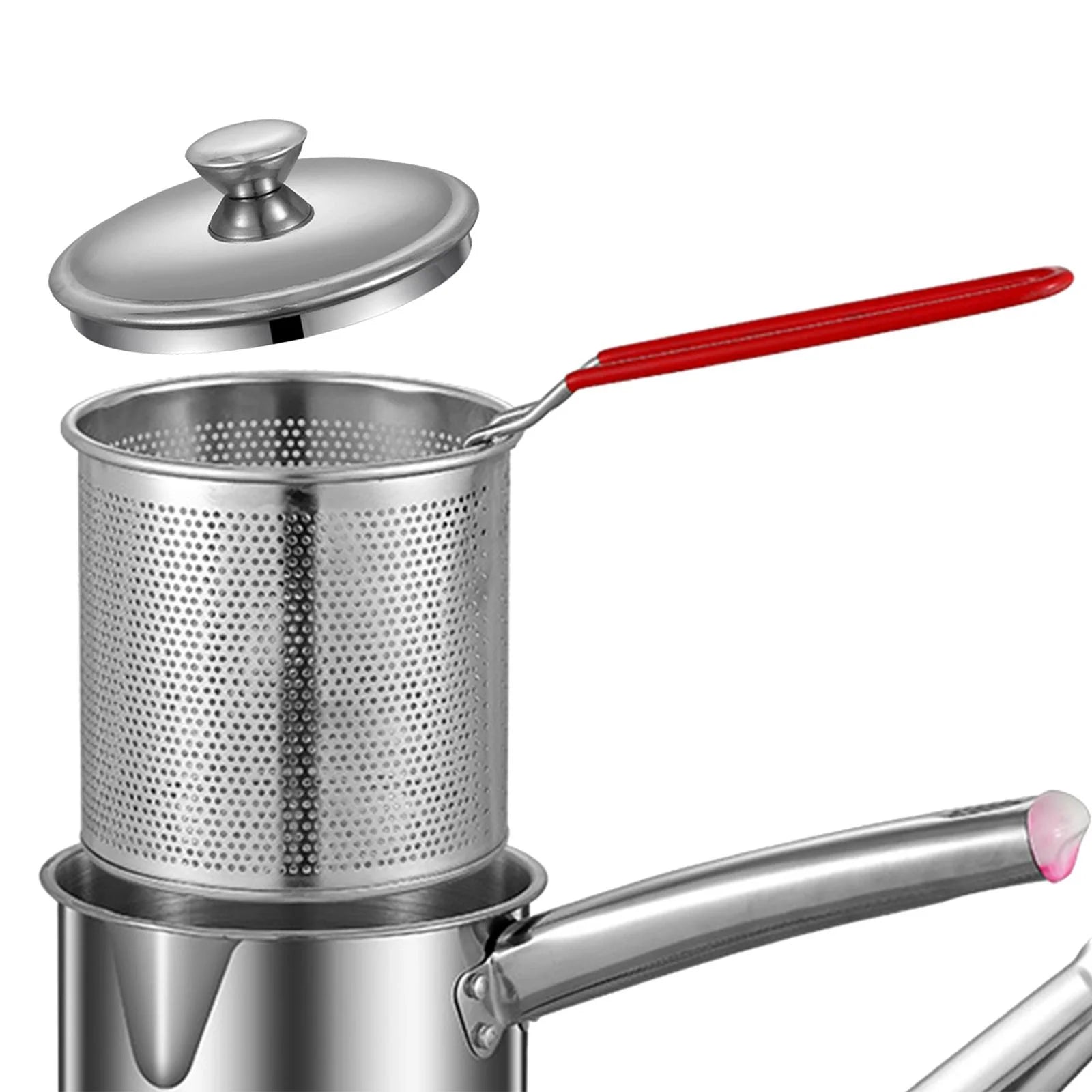 Nonstick Deep Frying Pot with Handles 1.2L D88541