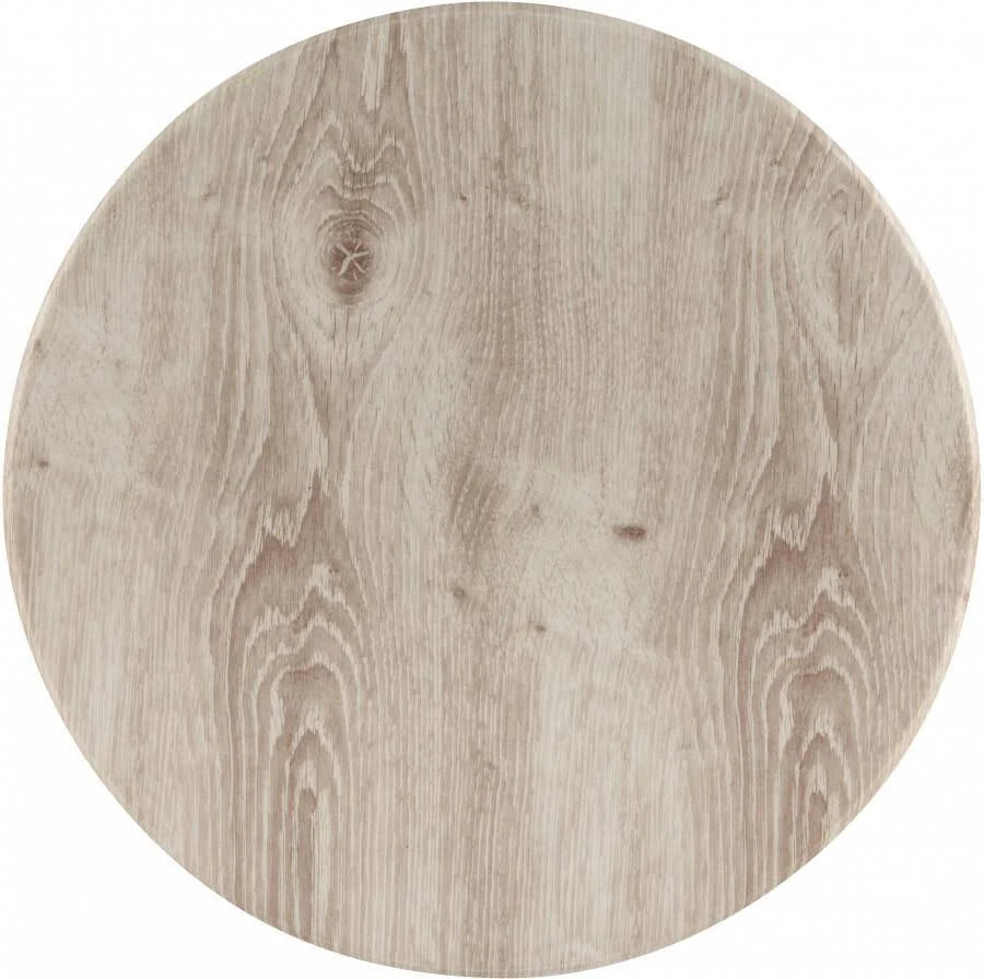17.25x22 Round Melamine Serving Board S5861