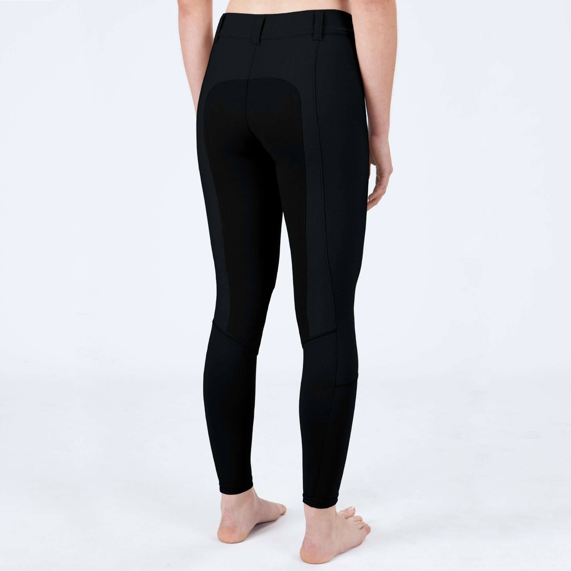 Black Full-Seat Breeches S66666