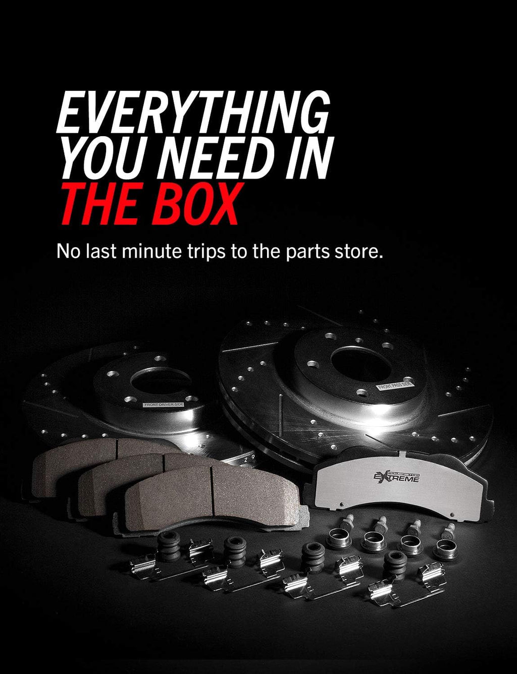Front & Rear Z36 Truck and Tow Brake Kit N33305