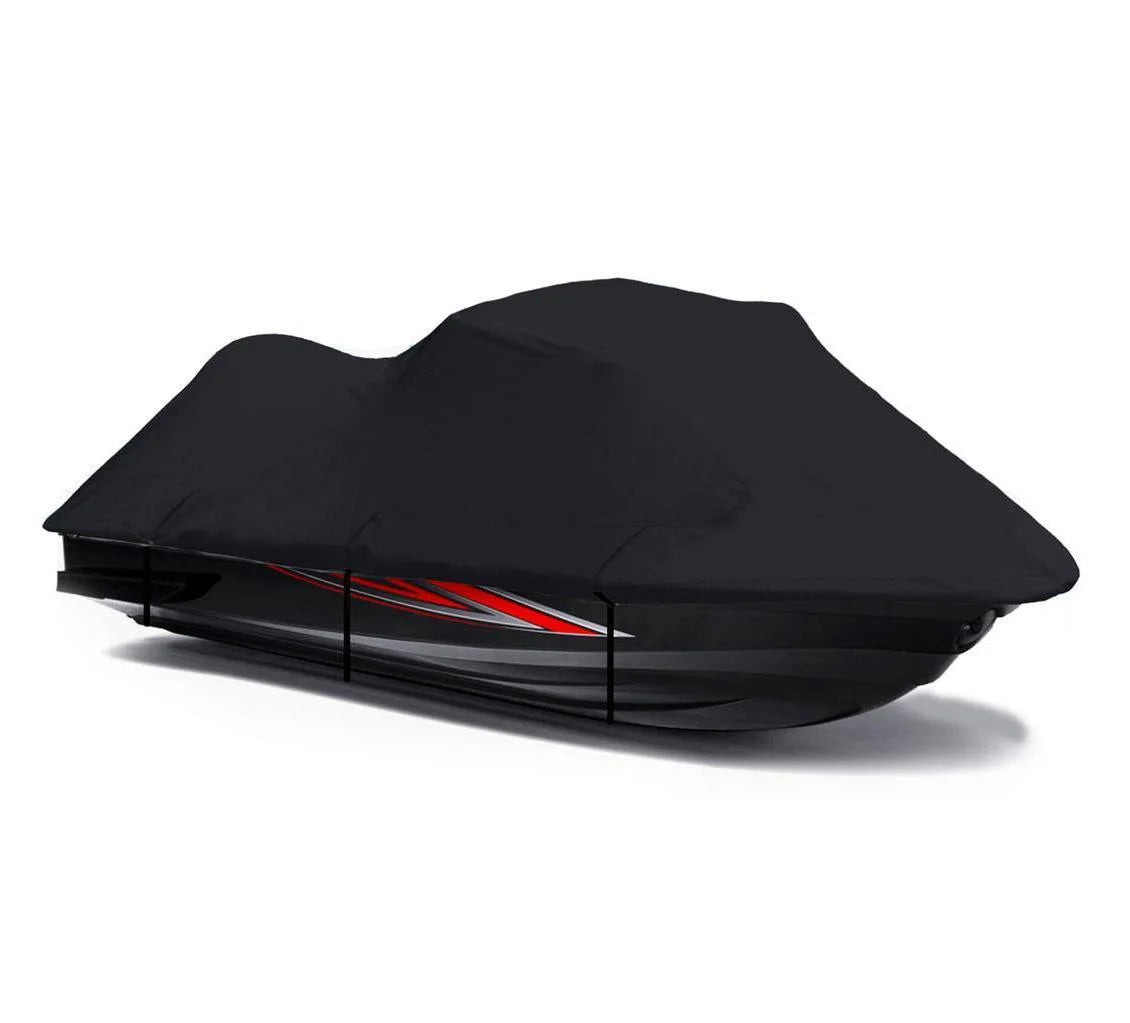 Black Jet Ski Cover for Sea Doo PWC 2000 2001 2002 2 Seater N946