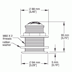 50/200kHz 600W Transducer W379