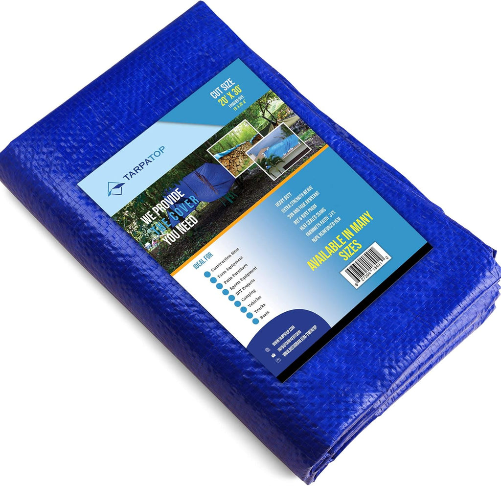 Blue Waterproof Poly Tarp X894018