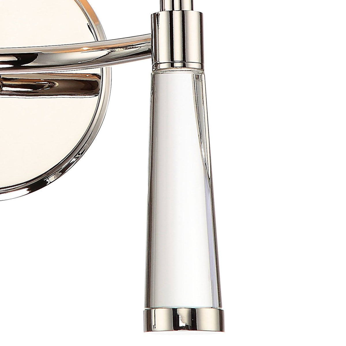 Polished Nickel 2 Light Sconce G713478