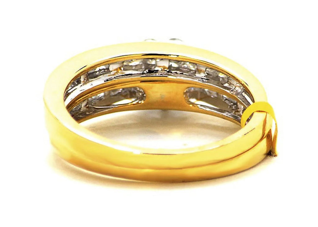 White Gold Round Diamond Bridal Ring Set (0.33 ct) N91150