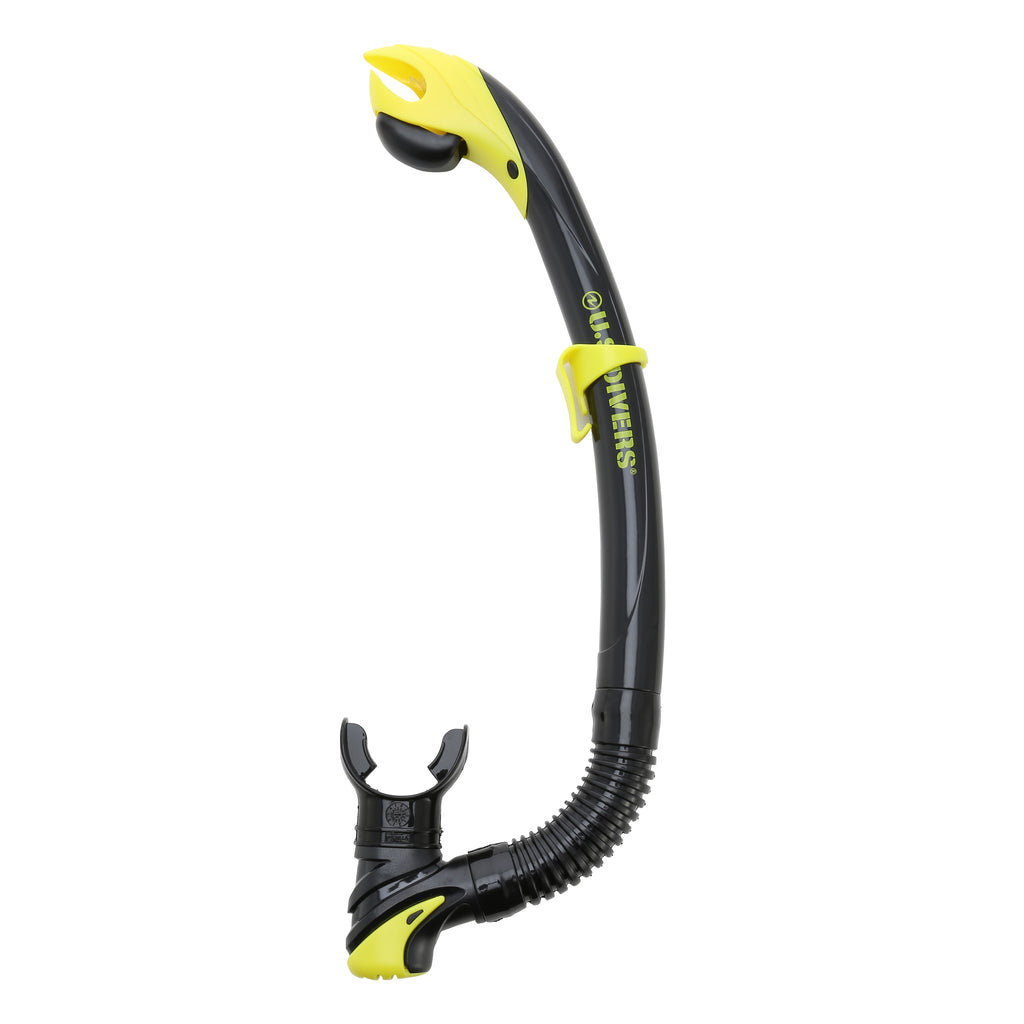 Adult Snorkeling Set Black with Mask, Snorkel, Large Fins and Gear Bag F312574