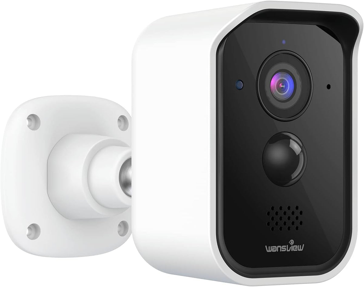 1080P HD Wireless Rechargeable Battery Powered WiFi Security Camera with PIR Motion Detection, 2 Way Audio, Waterproof W93331