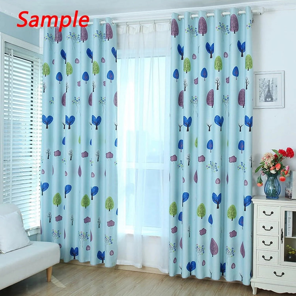52x84 inches Blackout Window Curtain Two Piece E64851
