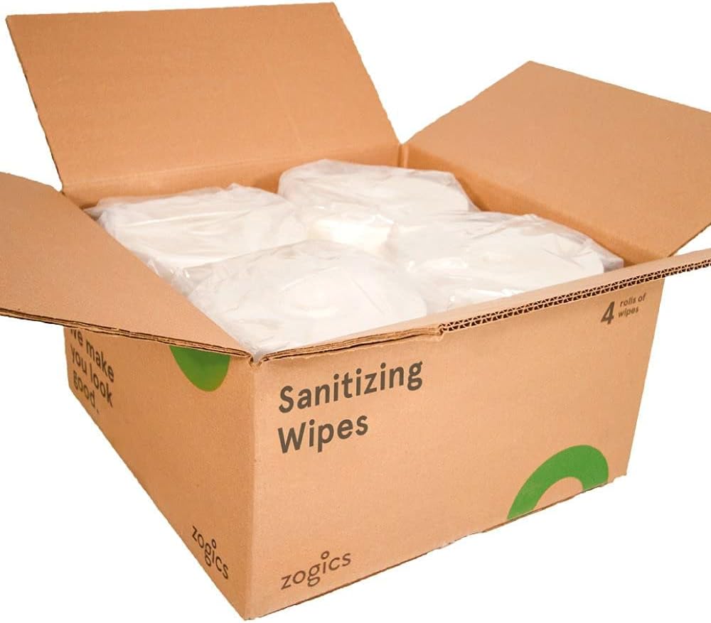 Sanitizing Wipes, 2,000 Wipes per Roll, Case of 4 Rolls M4174