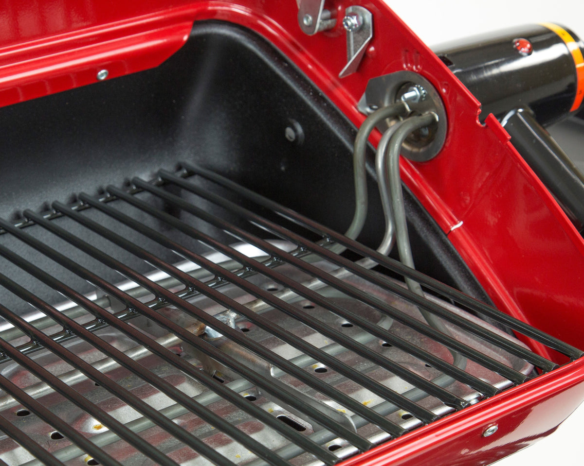 Electric Tabletop Steel Grill with 3-Position Element H89086