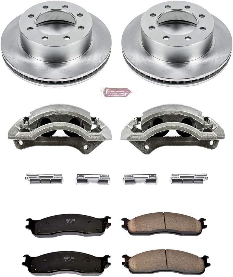 1-Click OE Replacement Brake Kit with Calipers Y5494