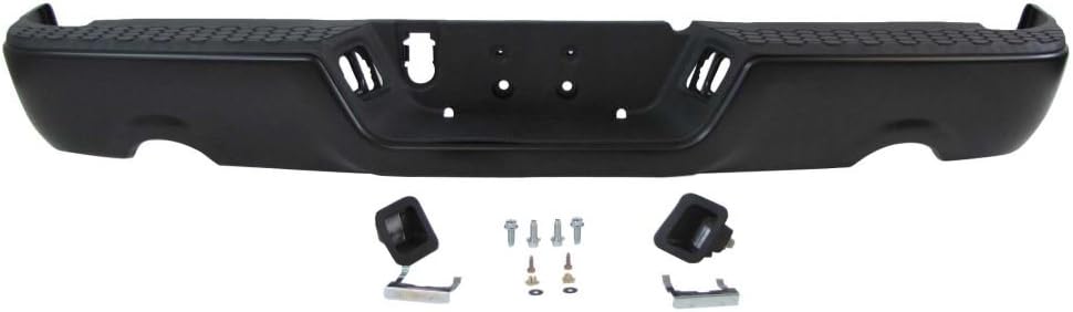 Black Powder Coated Rear Step Bumper for Dodge Ram 1500 Pickup K9772