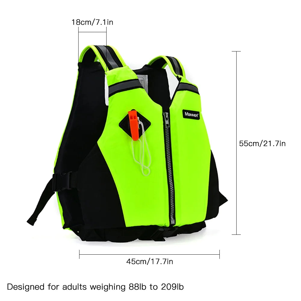 Swimming Zipper Swim Vest S7376