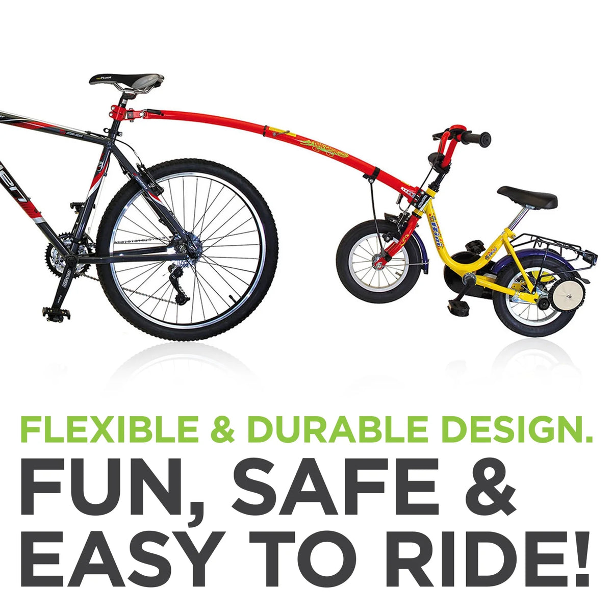 Black Children's Trailer Tow Bar V89049