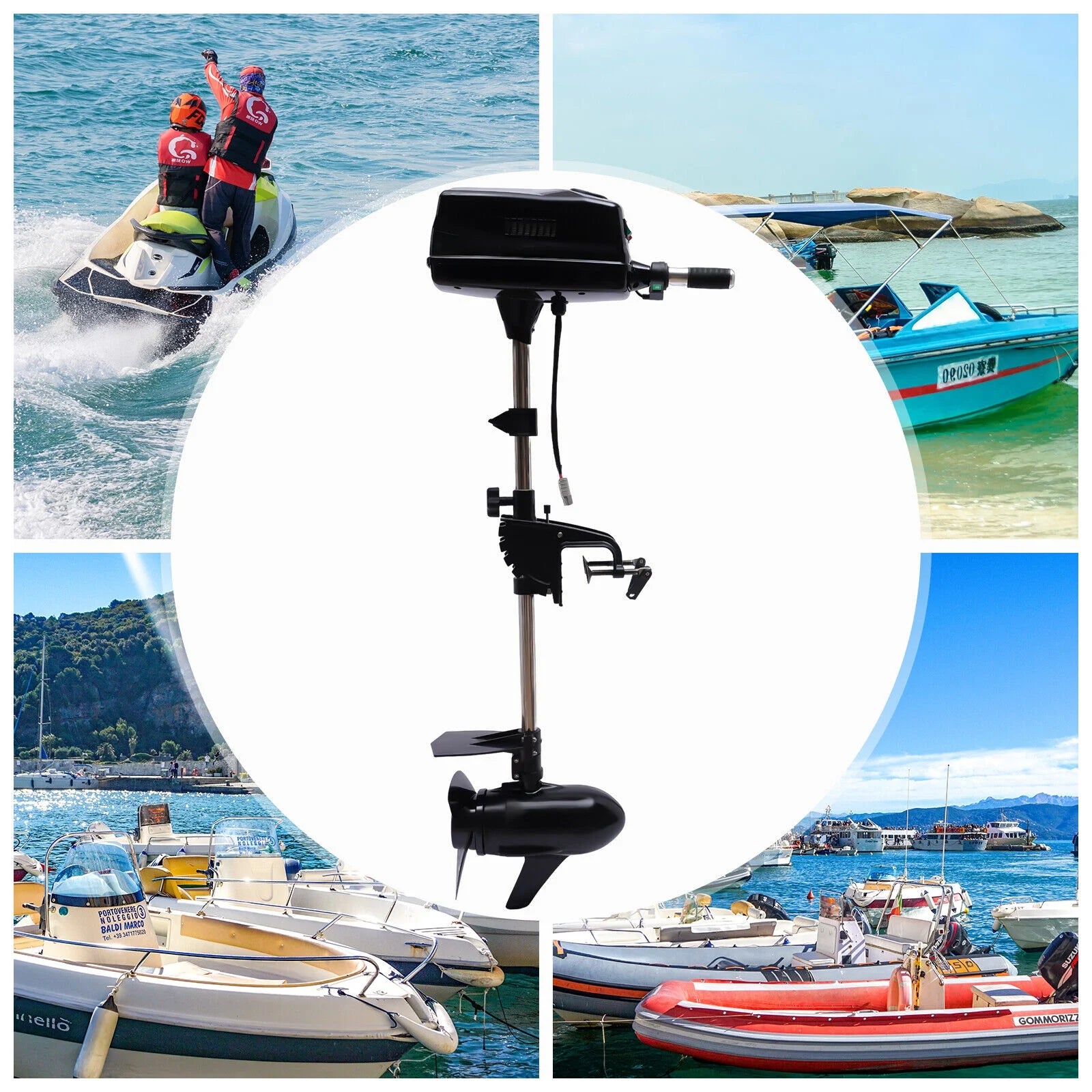 Electric Outboard Motor for Inflatable Fishing Boat P409886