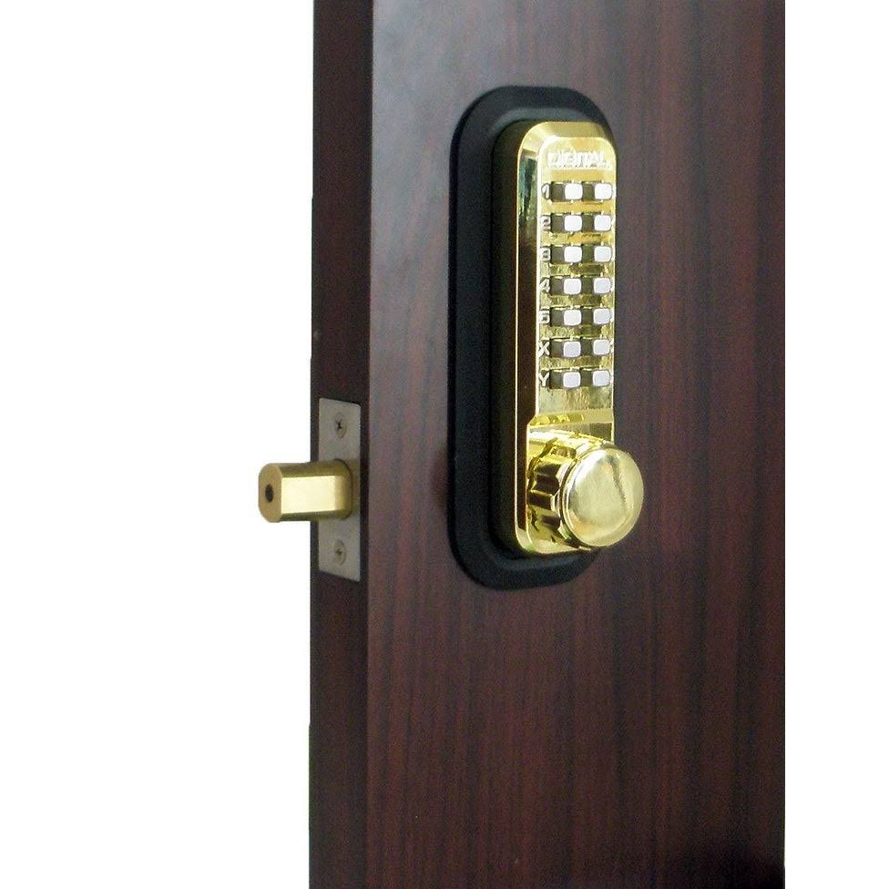 White Mechanical Keyless Double Sided Deadbolt X188