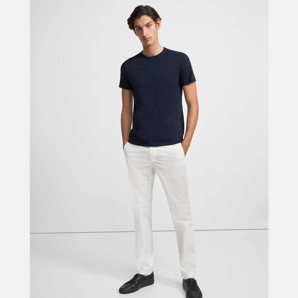 White Organic Cotton Pants E440823