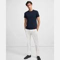 White Organic Cotton Pants E440823