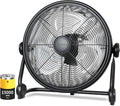 15000mAh 12'' Cordless Metal Blade Portable Fan W152920