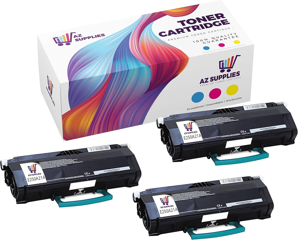 Black Toner Cartridge 3 Packs P7509