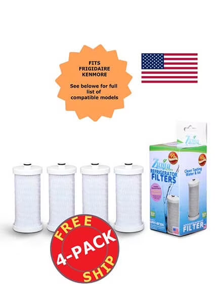 Water and Ice Filter, 4 Pack T966