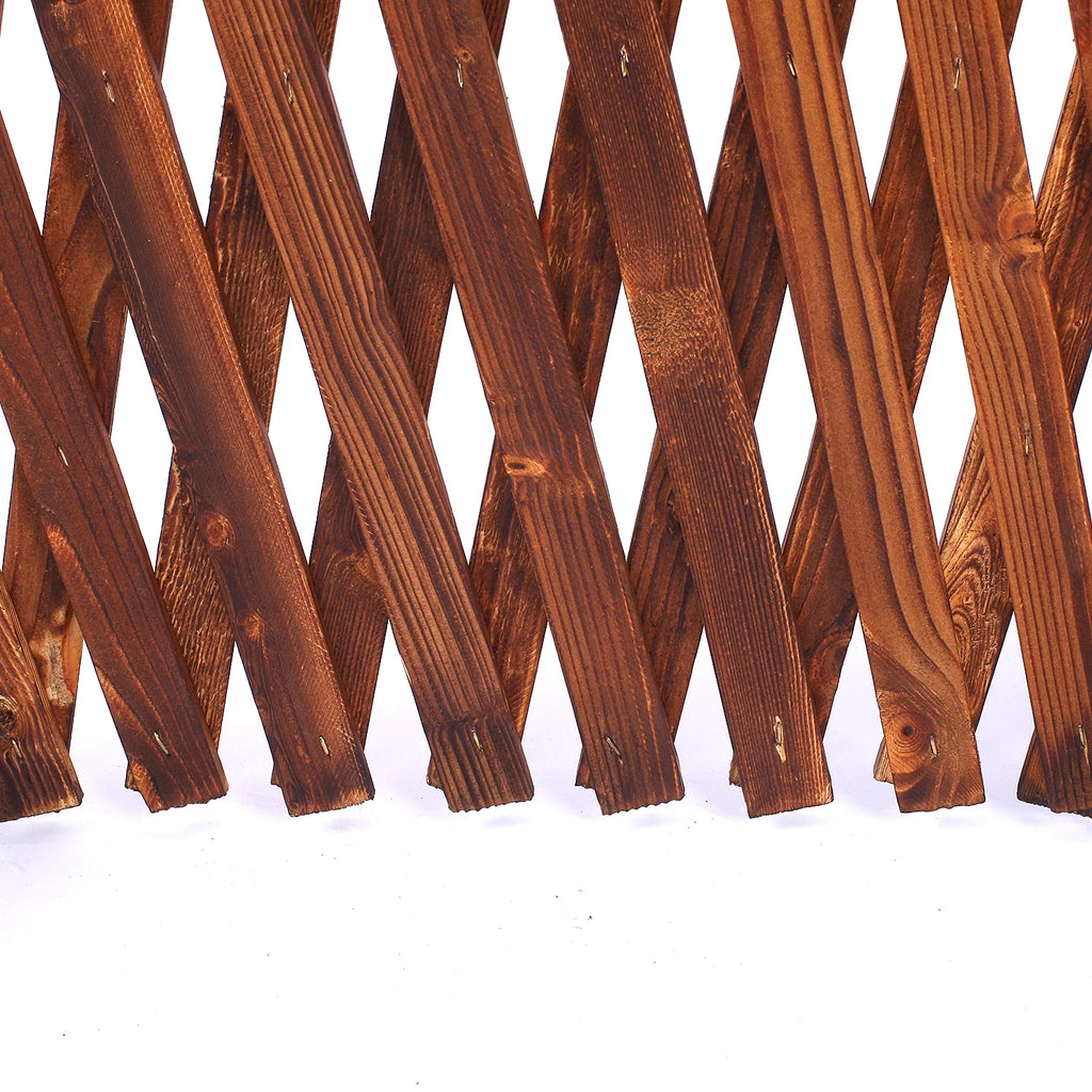 2 Pack Extendable Wood Fence Pet Gate F813