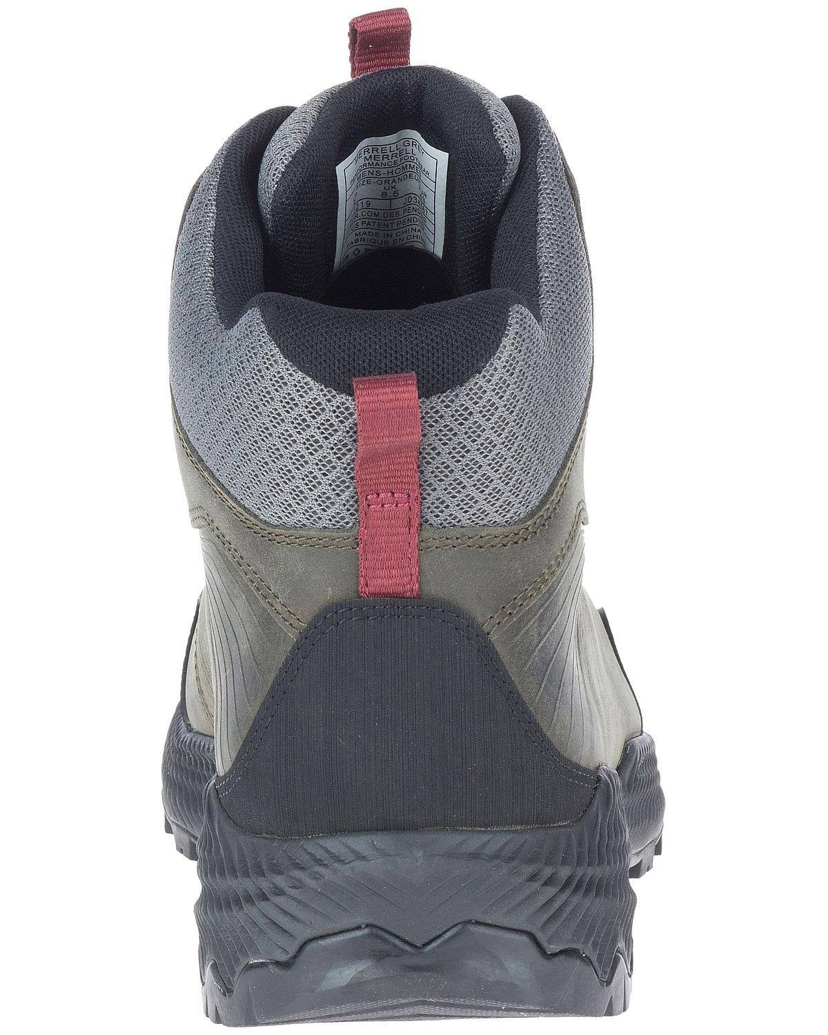 Men&s Forestbound Mid Waterproof Merrell Grey / 9.5 W33768