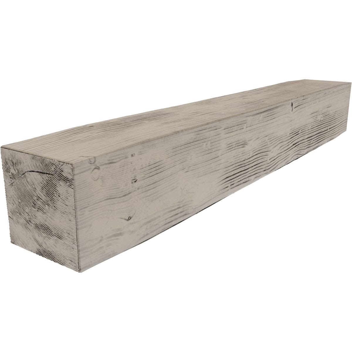 Sandblasted Faux Wood Fireplace Mantel B75346