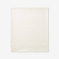 Ivory Queen Size Supima Cotton Percale Flat Sheet S684658