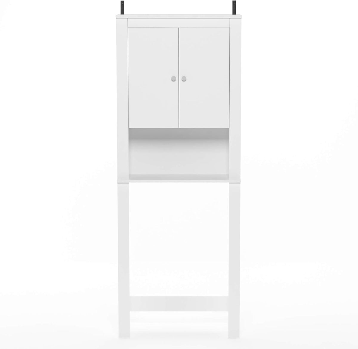 White Open Bath Cabinet Q4609