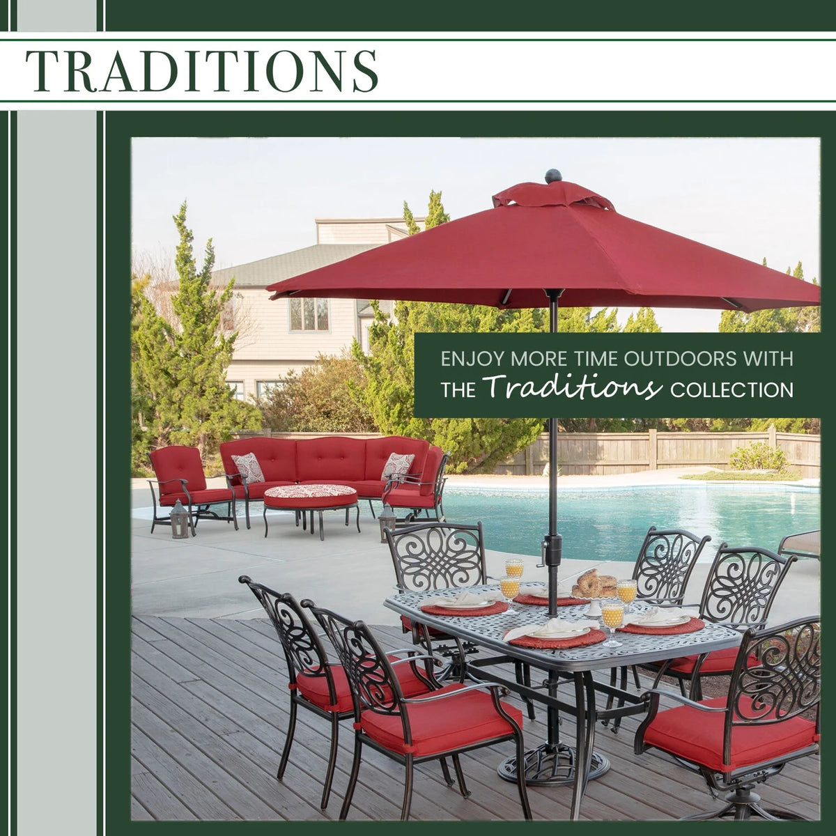 11-Piece Aluminum Outdoor Dining Set S6327