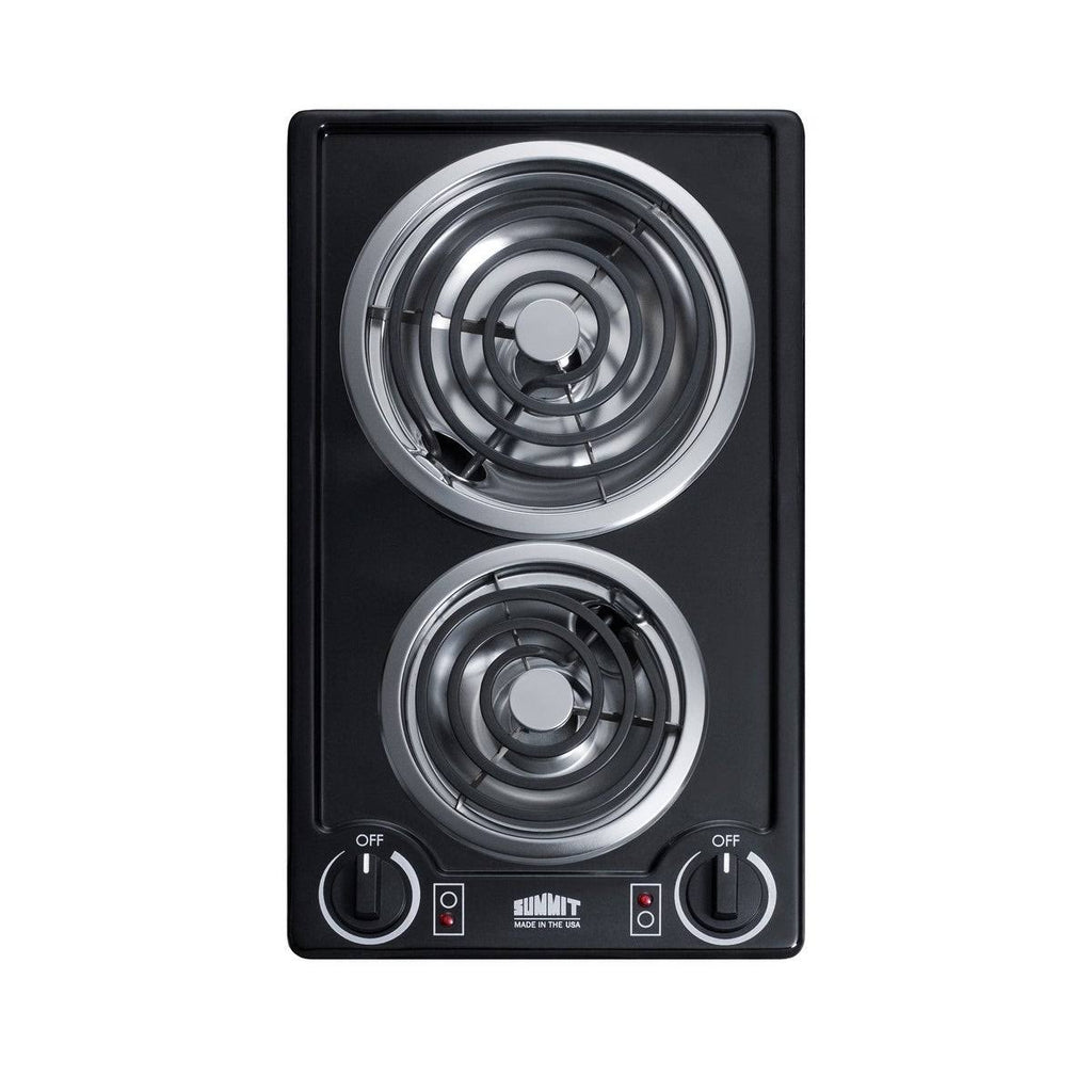 12x22 Wide 115V 2-Burner Coil Cooktop L911